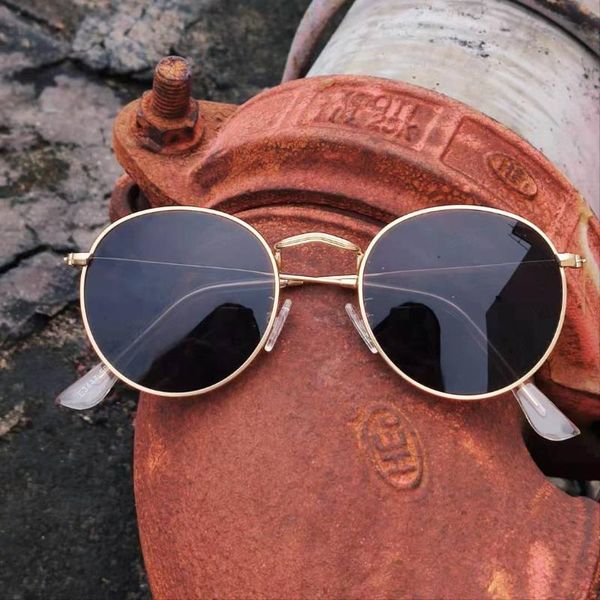

sunglasses gold black polarized gothic vintage steampunk sun glasses fashion ultralight 15g eyewear pink mirror shades, White;black