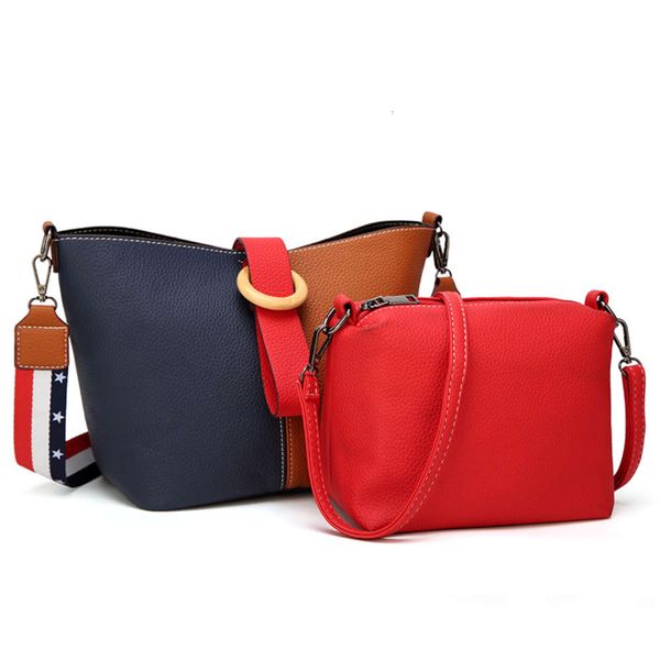 

fashion 2021 new fashion splicing children's portable one shoulder women's bag