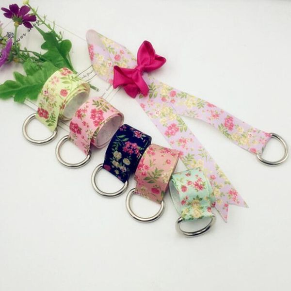 

30pcs spring daisy flower ribbon bow holder hair barrette organizer, Pink