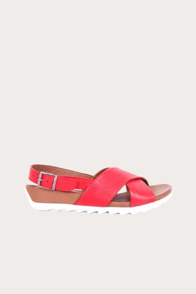 

sandals women's red leather flat, Black