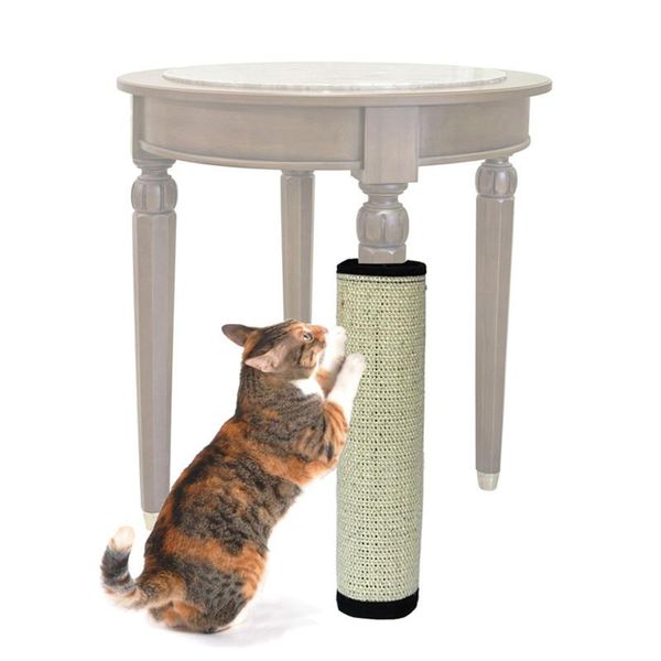 

kennels & pens natural sisal carpet dog cat scratching blanket pet toy mat pad protecting furniture scratch board scratcher