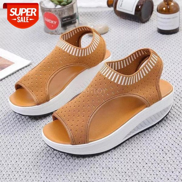 

women sandals female shoes summer comfortable ladies slip on flat plus size 35-43 zapatos plataforma mujer sapatos #op6o