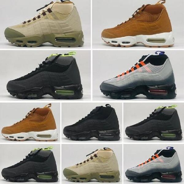 

2021 sports sneakers 95 shoe mens shoes tripel white black women running shoes sport authentic trainers size 5.5-12