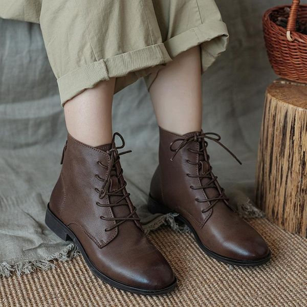 

boots boots, comfortable 2021 autumn fashion temperament leather women's short and versatile small pointed cattle, Black