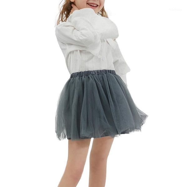 

skirts 2021 elastic short ball gown performance baby tutu for toddler 1-6y summer kids girls children clothes1, Blue