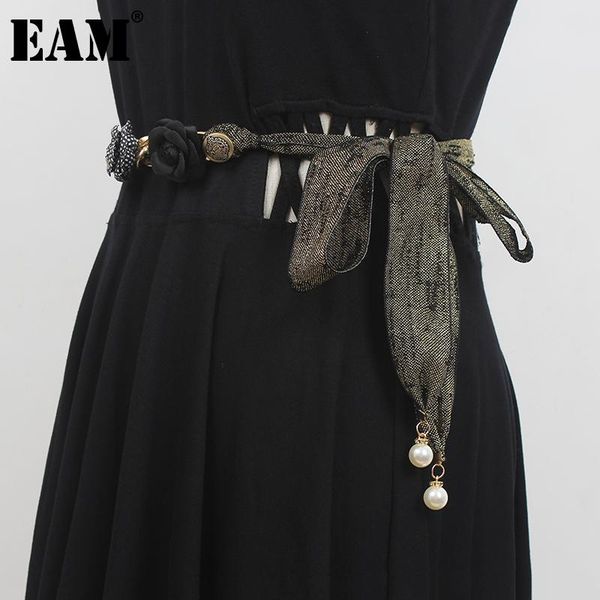 

belts [eam] pu leather spliced long chain wide belt personality women fashion tide all-match spring autumn 2021 1dd9896, Black;brown