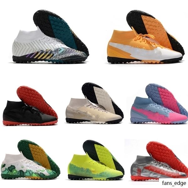 

2020 fast shipping mens high football boots cr7 mercurial superfly 7 elite mdstf soccer shoes neymar superflyx vii indoor soccer cleats