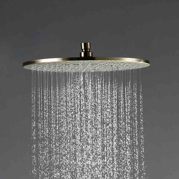 

bathroom shower sets wall rian head only brass balck chrome brushed rose gold without arm 89va