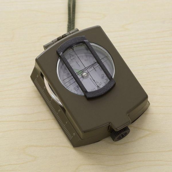 

luminous metal compass high precision compass k4580 magnetic waterproof hand held professional for hunting camping