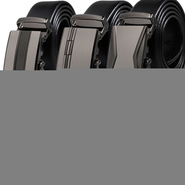 

factory wholesale belts automatic buckle genuine leather belt man fashion strap male cowhide belts for men jeans cow leather, Black;brown