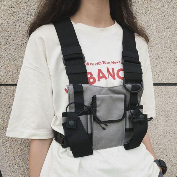 

backpack universal hands radio vest chest rig harness bag holster for two way