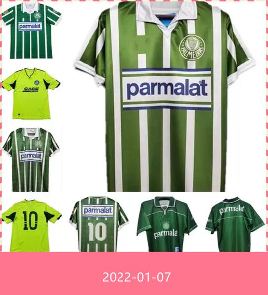 

1992 1993 1994 1999 2010 retro classic palmeiras soccer jerseys rivaldo zinho 92 93 94 99 10 football shirt s-2xl, Black;yellow