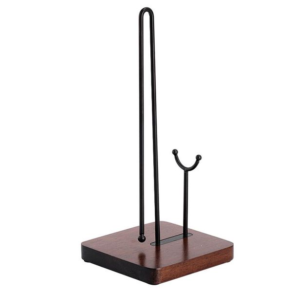 

hooks & rails easy installtation roll holder dinner table load bearing paper towel rack for bathroom portable kitchen counterfacial tiss