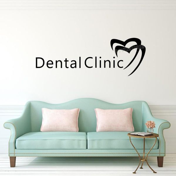 

wall stickers dental clinic decal dentist gift logo decor design office b539