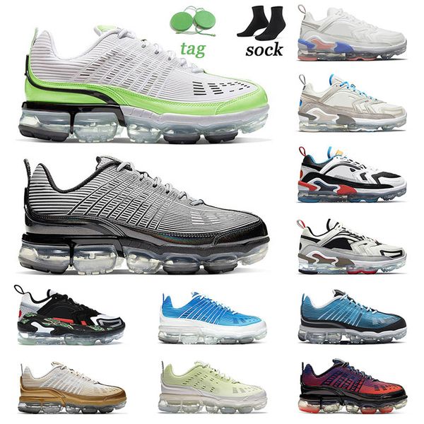 

360 fashion running shoes vapurmaxs evo triple black first use sand light aqua summit white university red metallic gold off womens mens sne