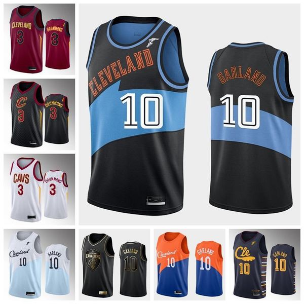 

2020 10 darius garland 26 kyle korver cleveland cavaliers men edition swingman basketball jersey, Black;red