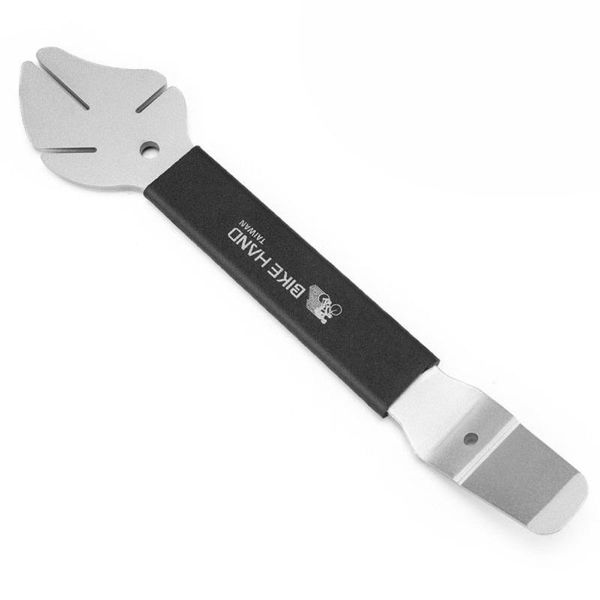 

tools bike dual functions rotor truing tool hydraulic disc brake caliper piston press reset wrench bicycle repair