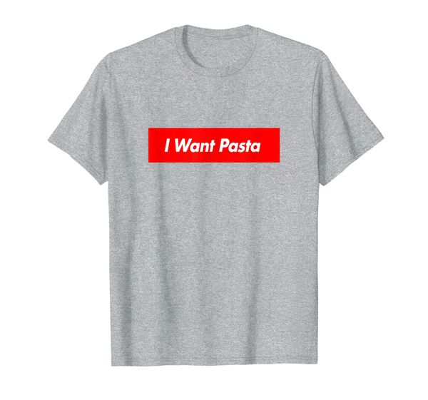 

i want pasta logo t-shirt, White;black