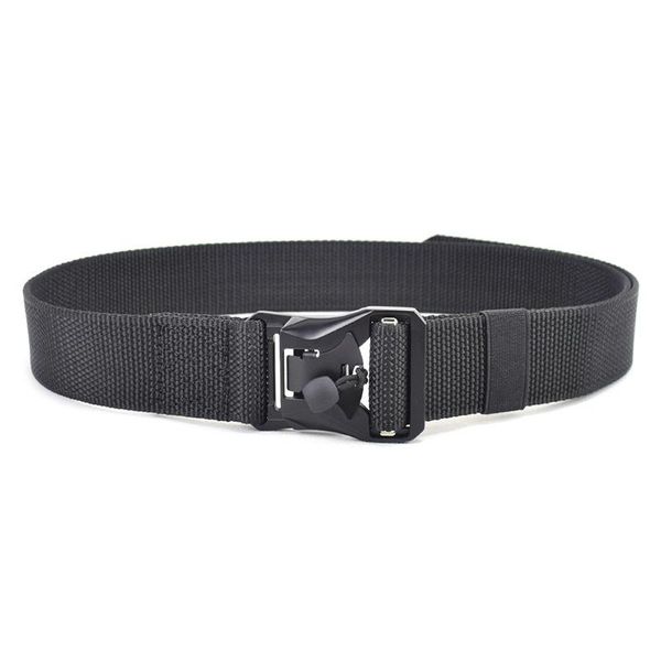 

belts 4*100cm alloy buckle nylon easy ralease molle, Black;brown