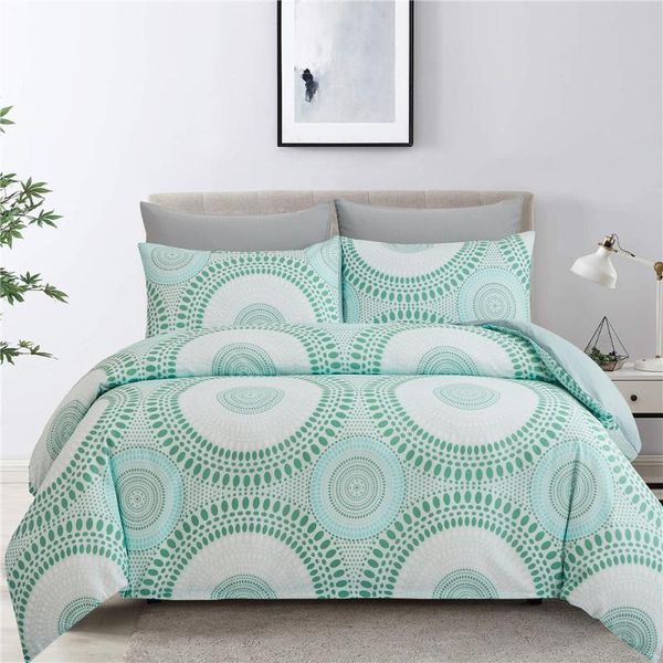 

bedding sets mandala style set king  size duvet cover 2/3pcs bedclothes quilt pillowcases home textiles