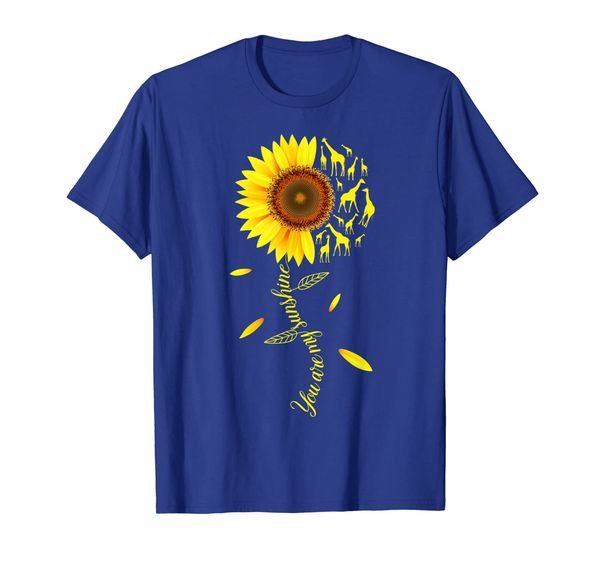 

sunflower giraffe lovers tshirts gifts for women men, White;black