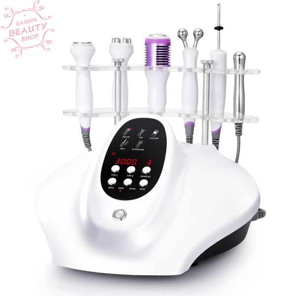 

ultrasonic 5in1 facial skin lifting ultrasound rf bio cold hammer microcurrent machine