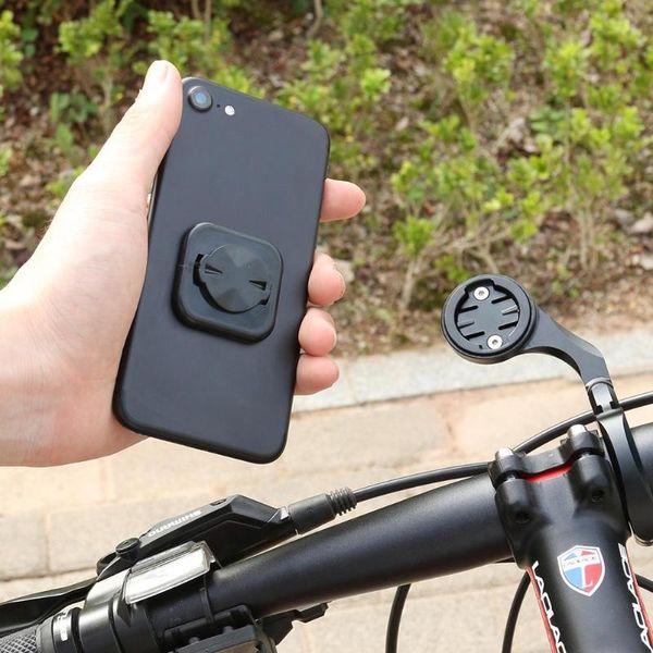 

cell phone mounts & holders bike bicycle mobile sticker mount holder riding strong adhesive support stand back button paste adapter for garm