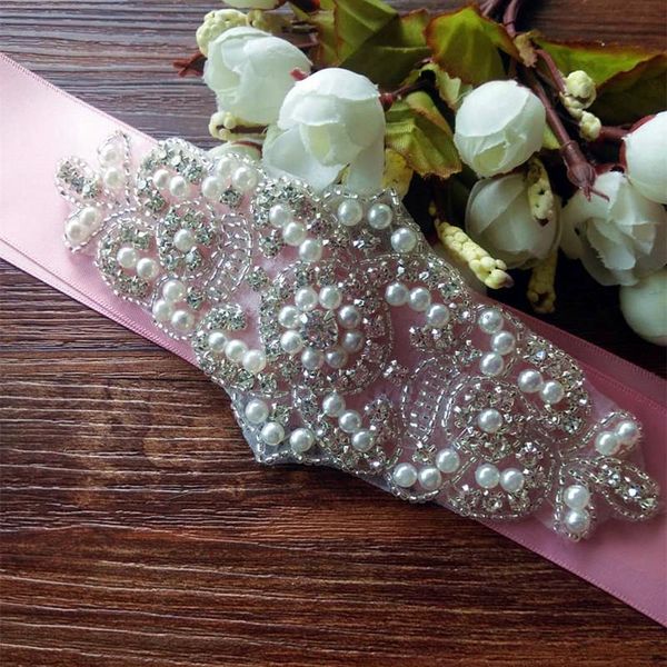 

belts elegent flower style crystal bridal sash belt rhinestone wedding party bride bridesmaid dress, Black;brown