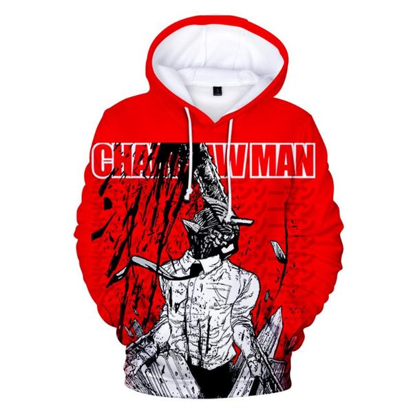 

men's hoodies & sweatshirts men women hoodie 3d chainsaw print fashion long sleeve sweatshirt casual streetwear, Black