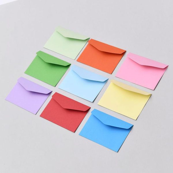 

gift wrap 10pcs solid color paper envelope for invitation greeting card postcard