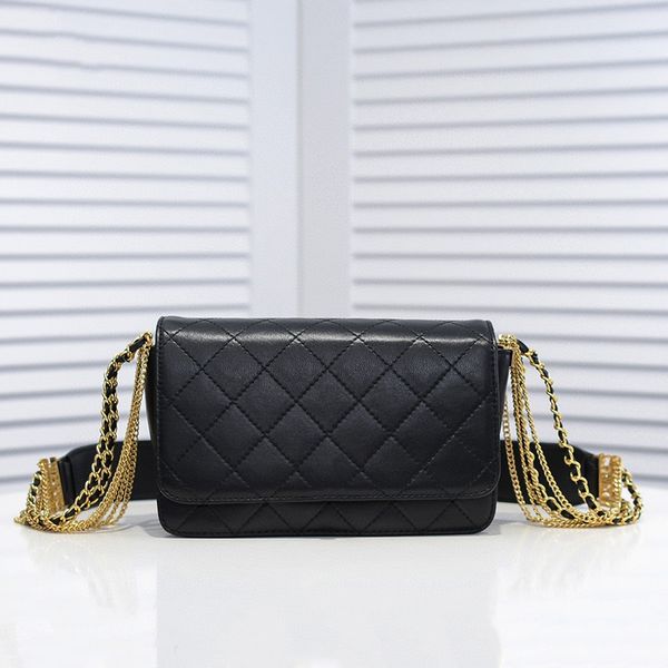 

classic channel women bags handbags luxurys designers shoulder bag 2021 chains handbag diamond lattice lambskin gold-plated hardware never f
