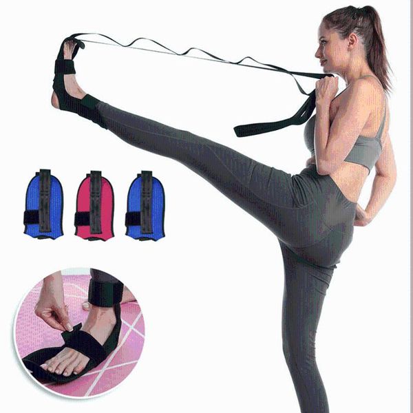 

resistance bands yoga stretching leg stretcher strap for ballet dance gymnastics training flexibility belt assist band