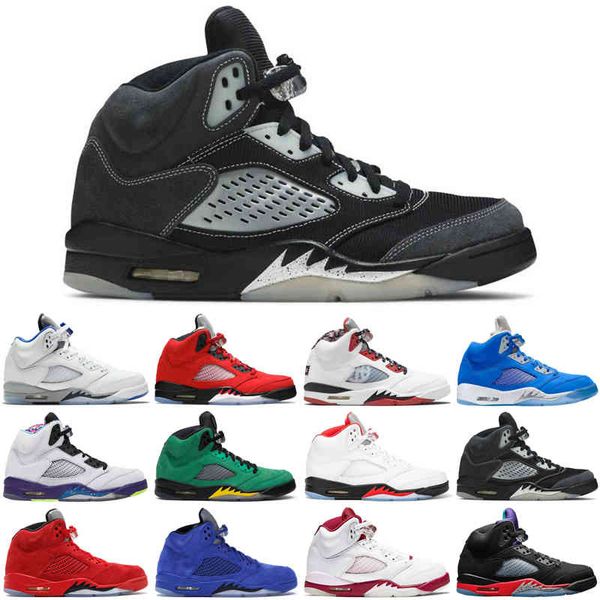 

wholesale bluebird 5 5s men shoes stealth what the raging bull alternate bel trainers sports sneakers size 7-13