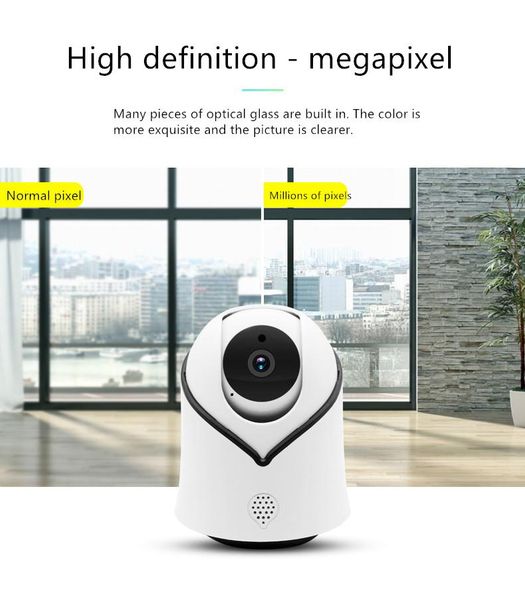 

cameras chhd 720p hd wireless indoor home security surveillance camera with pan/tilt, two way audio, motion detection, night vision,