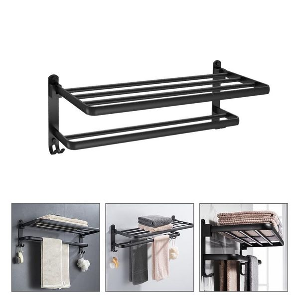 

towel racks 1pc wall-mounted storage rack decorative stand with