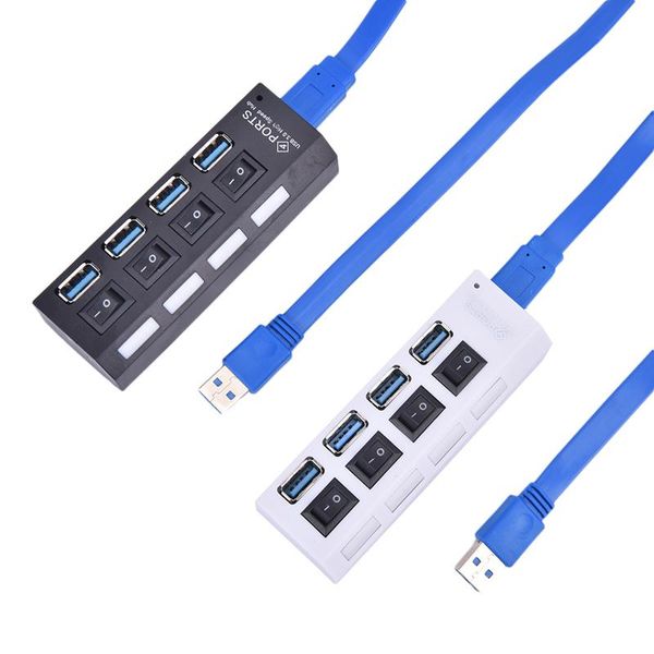 

hubs 1pcs hub usb splitter 3.0 multi 4 port multiport hab pc accessories