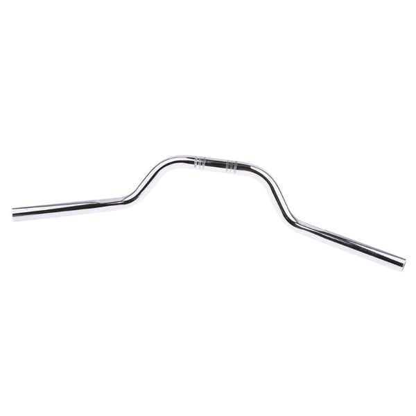 

handlebars 1' 25mm silver tracker drag bars for motorcycle dirt pit bike