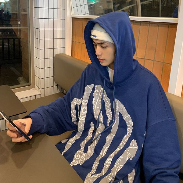 

new privathinker men's graphic printed casual hoodies woman oversize hooded sweatshirts korean streetwear pullovers male clothing nz6q, Black