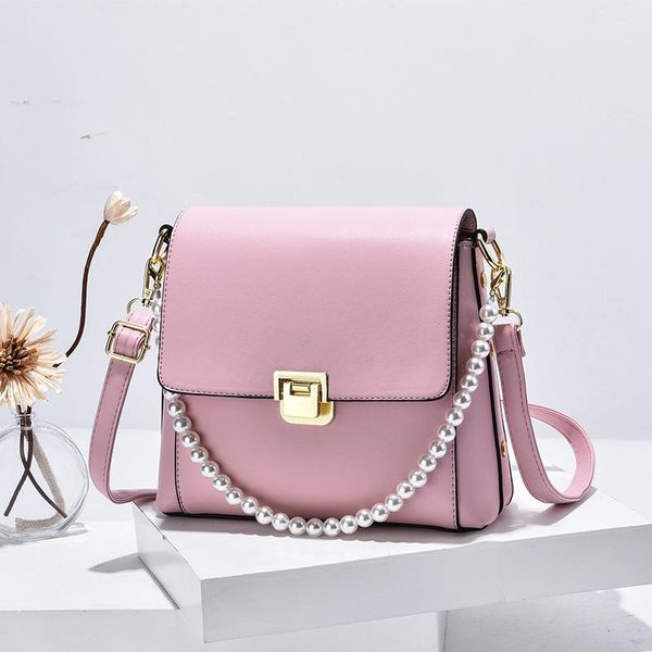 

shoulder bags elegant handbags 2021 fashion pearl decoration women's messenger bag trend retro handbag women