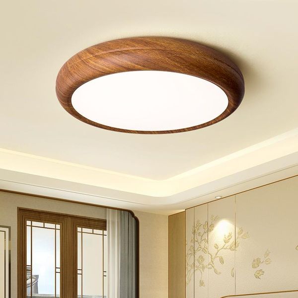 

ceiling lights modern wood simple led kitchen living room lighting home decoration bedroom light fixtures minimalist