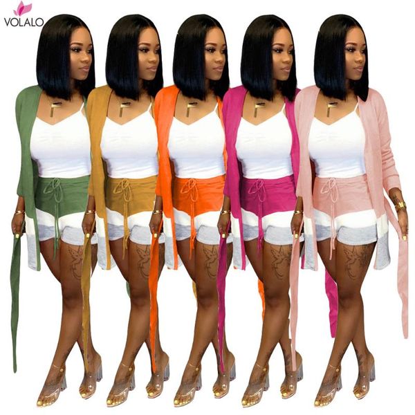 

women's tracksuits arrival 2021 summer 6colors beach lady set short sleeve colorful high street special, Gray