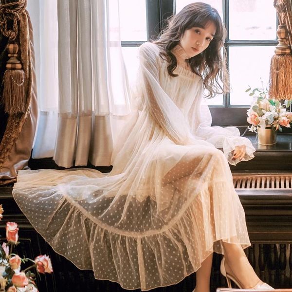 

casual dresses 2021 fashion women's spring vintage lace french dress, Black;gray