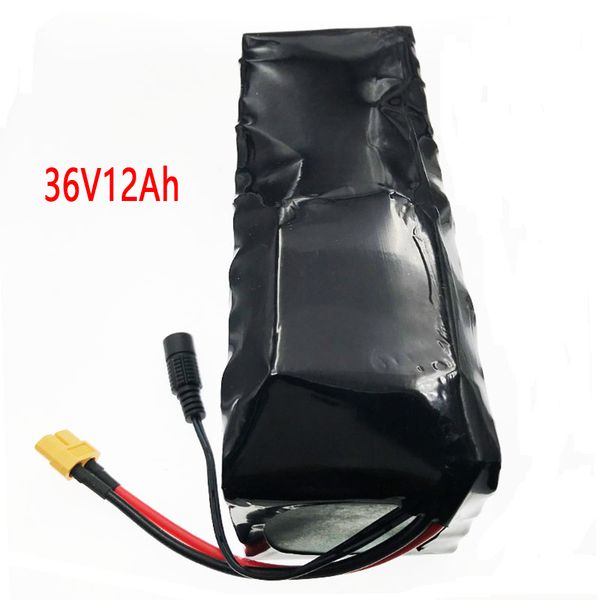 

vakaumus new / 36v 12ah lithium battery for electric vehicle 18650 xt60 plug 42v for scooter electric scooter wheelchair with 15a bms