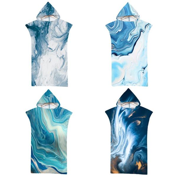 

cover-ups microfiber fabric bath towels beach towel bathrobe cloaks hooded swimming pool gym fitness bathing wrap