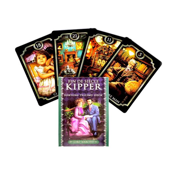 

fin de siecle kipper fortune telling deck tarot cards mystical guidance divination entertainment partys board game 39pcs