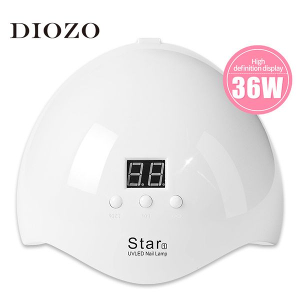 

36w new nail gel polish led dryer for nails 60s/120s manicure lamp