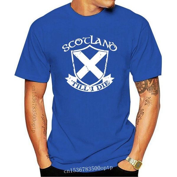 

men's t-shirts scotland 'till i die, mens patriotic t shirt, White;black