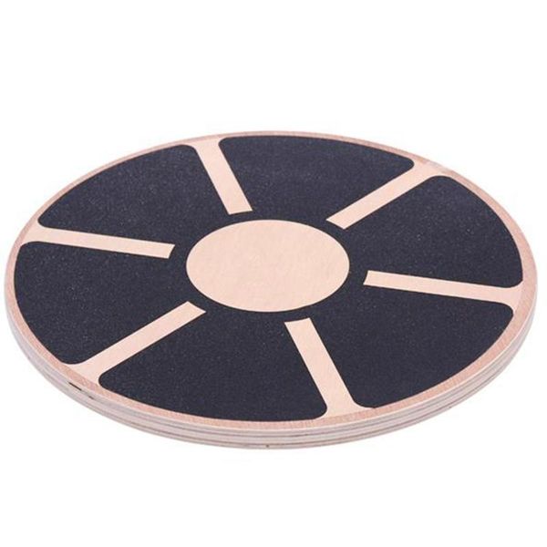 

wooden board plate yoga balancer exercise training gym board fitness equipment