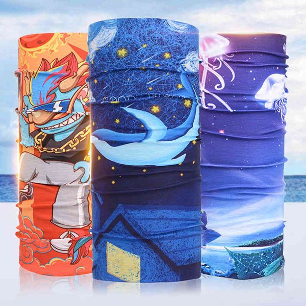 

magic seamls headscarf breathable sunscreen sports versatile bib riding