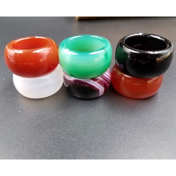 

jade a ice green black agate ring white chalcedony jade ring